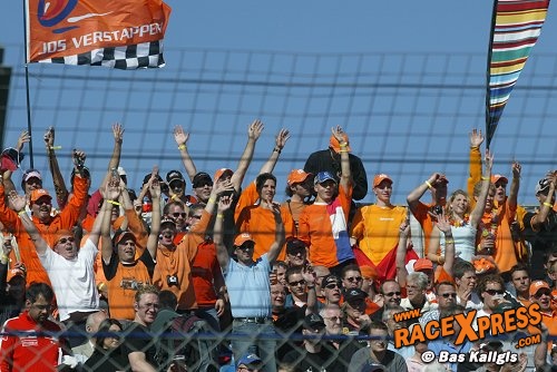 Veel fans voor A1 Team NED